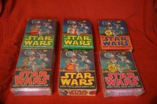 USA Star Wars topps full boxes run.JPG